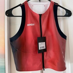 NWT Bandit Spring ‘26 Adapto Distance Race Top in Salt Stain Rusted Apricot